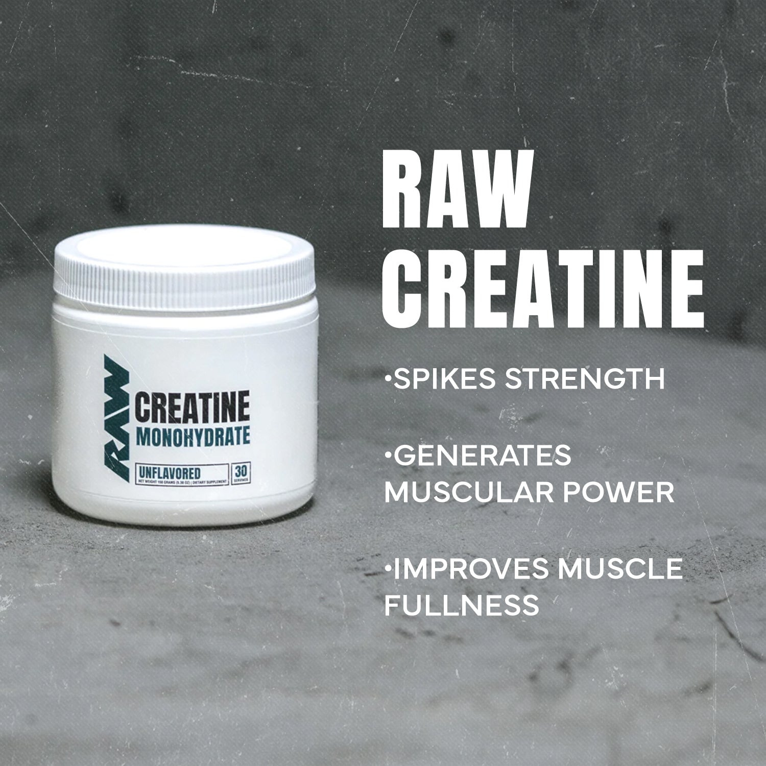 CREATINE MONOHYDRATE - Get Raw Nutrition