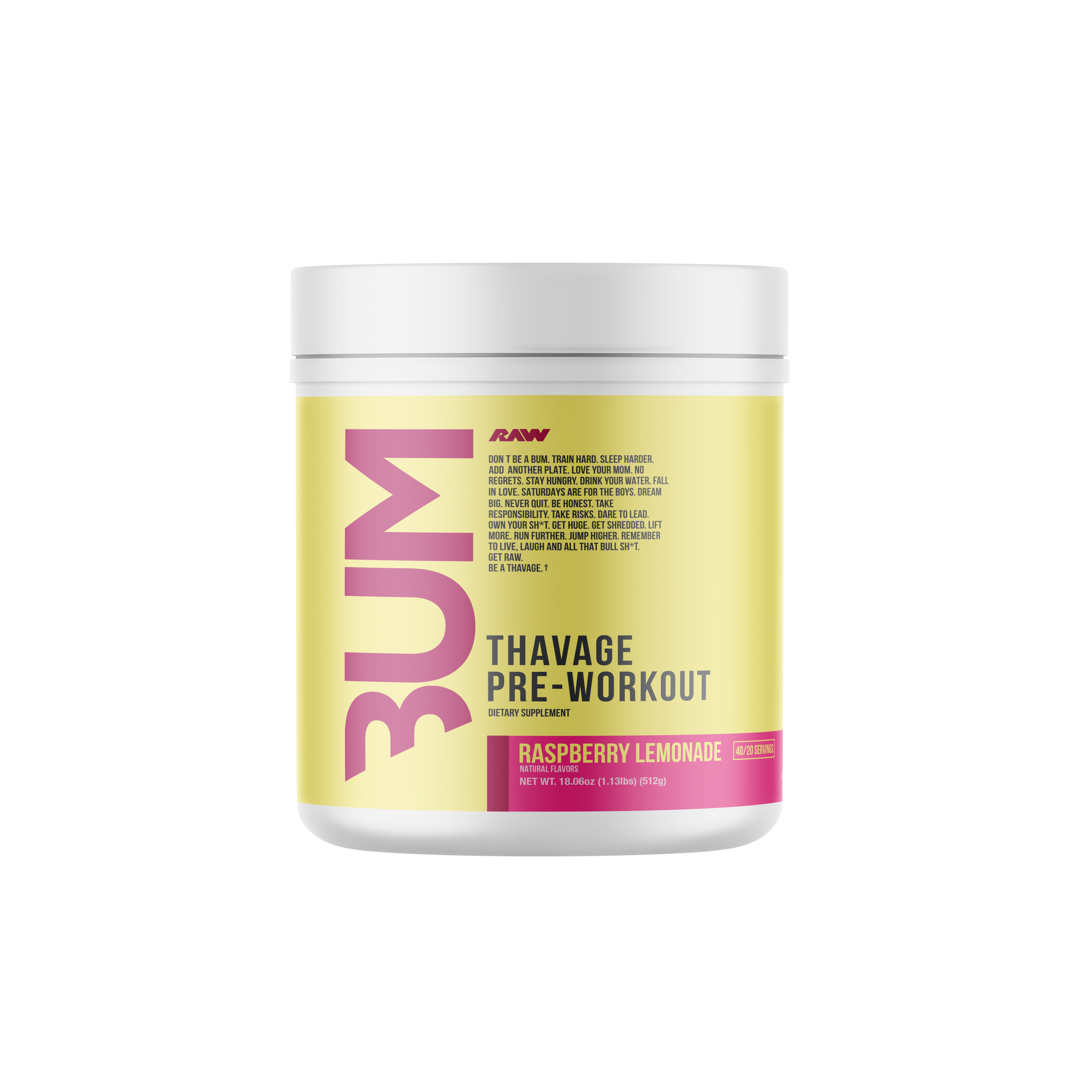 Thavage Pre-Workout - Get Raw Nutrition