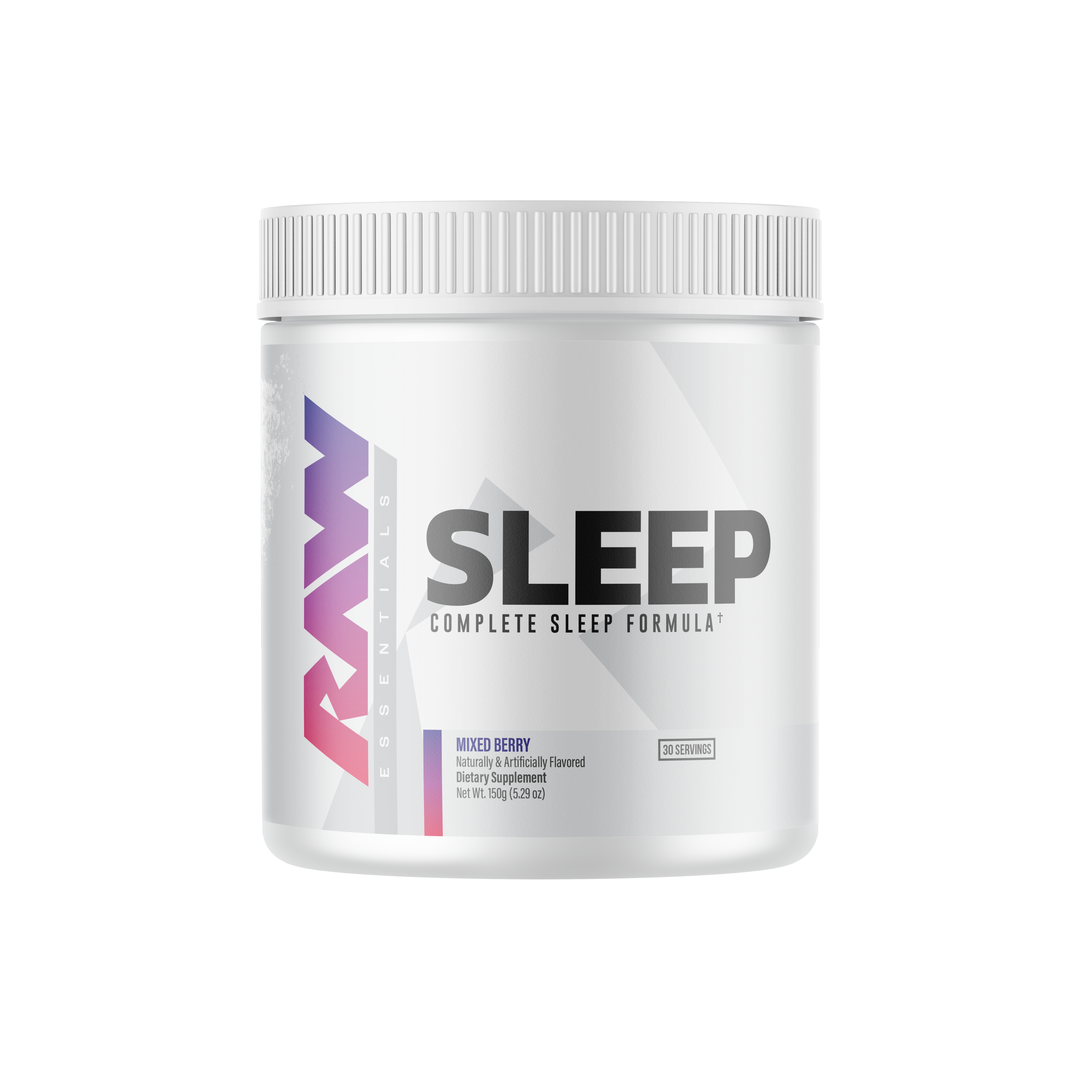 Raw Sleep Formula Powder with NooGandha® | 30 Servings - Get Raw Nutrition