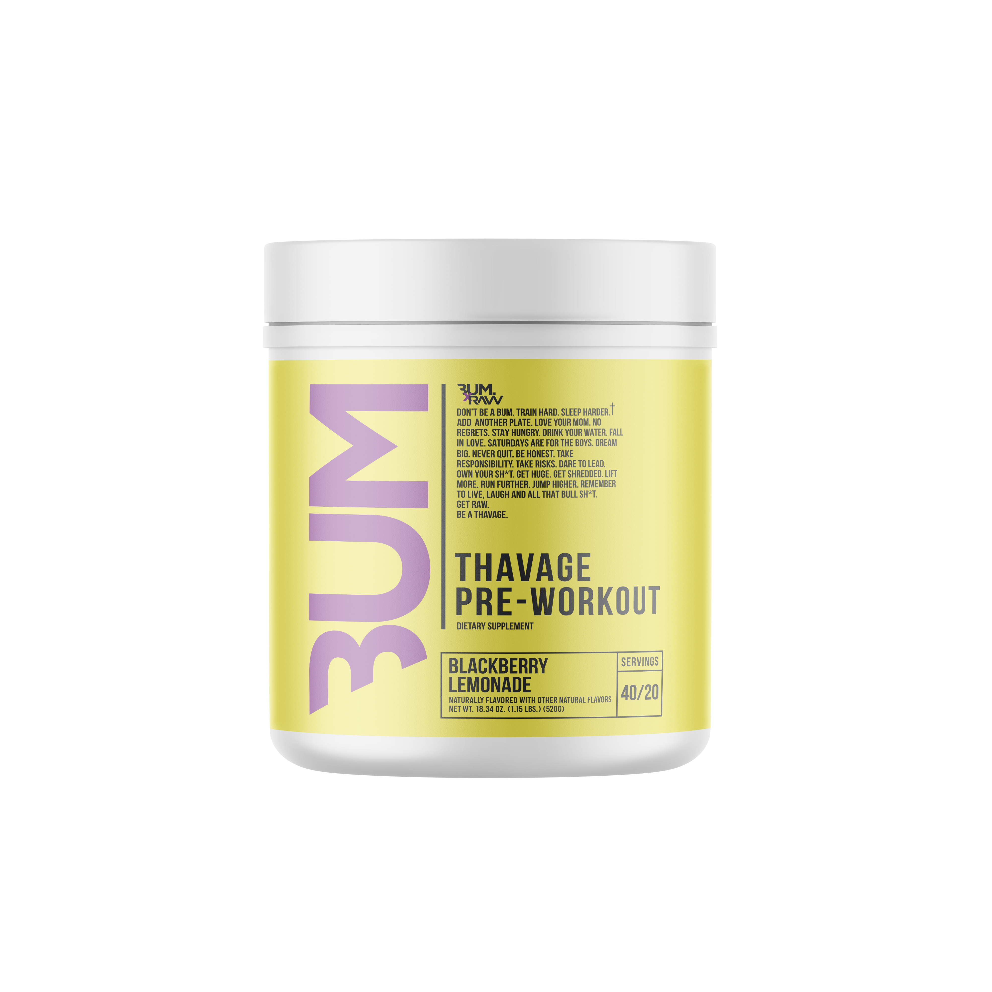 Thavage Pre-Workout - Get Raw Nutrition